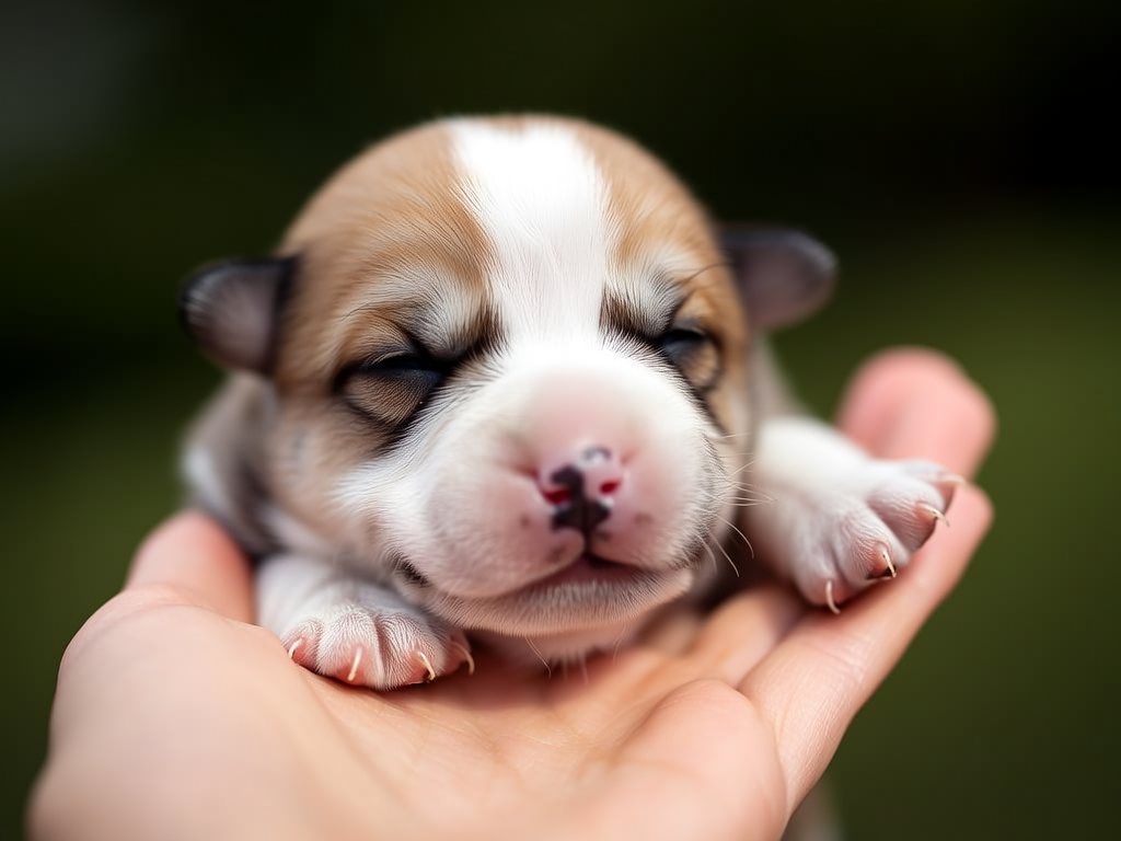 一只可爱的小狗狗