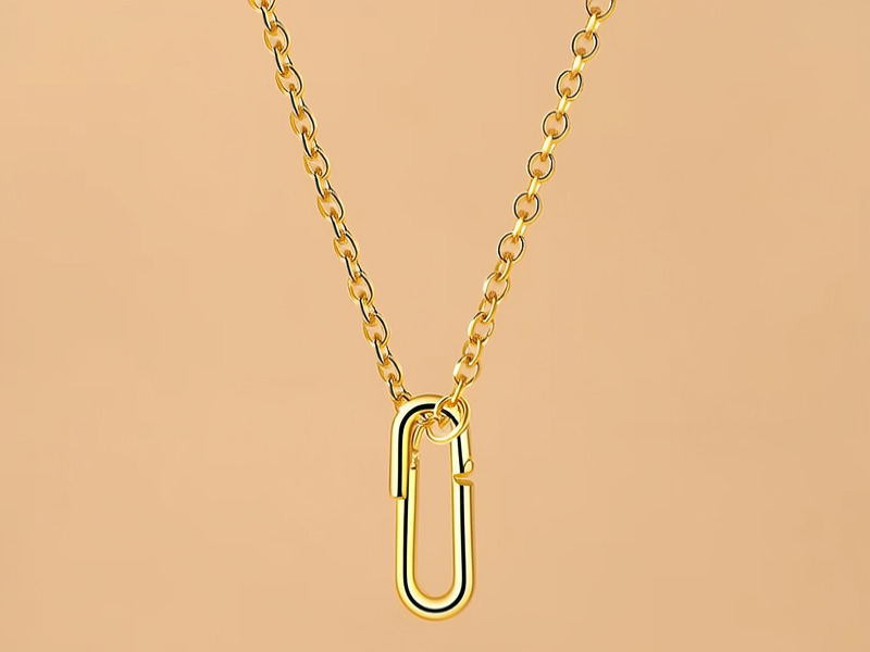 金项链挂钩图片