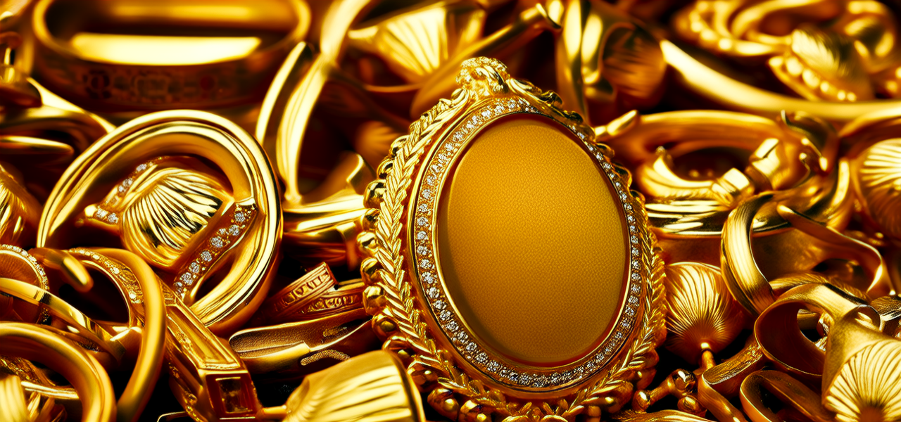 各种黄金首饰图片