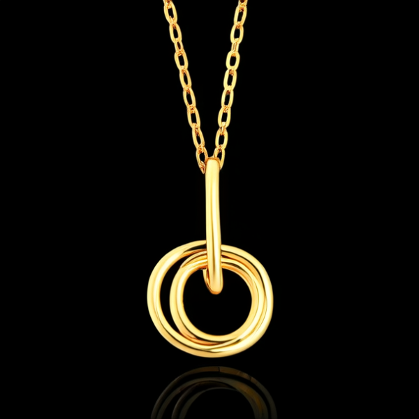 5克黄金项链图片