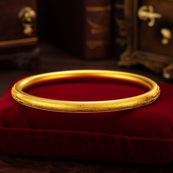 60克的金手镯图片