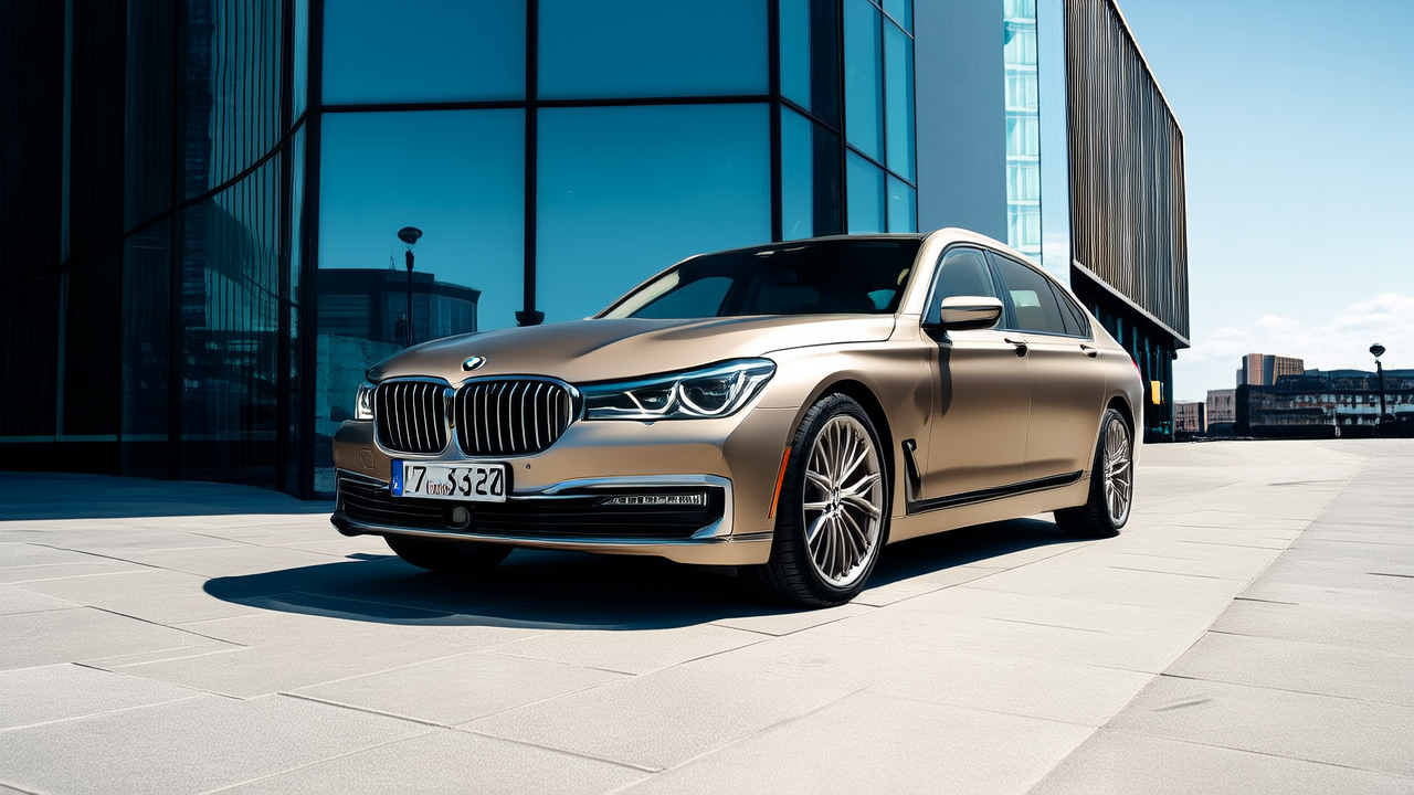 宝马金颜色的图片大全