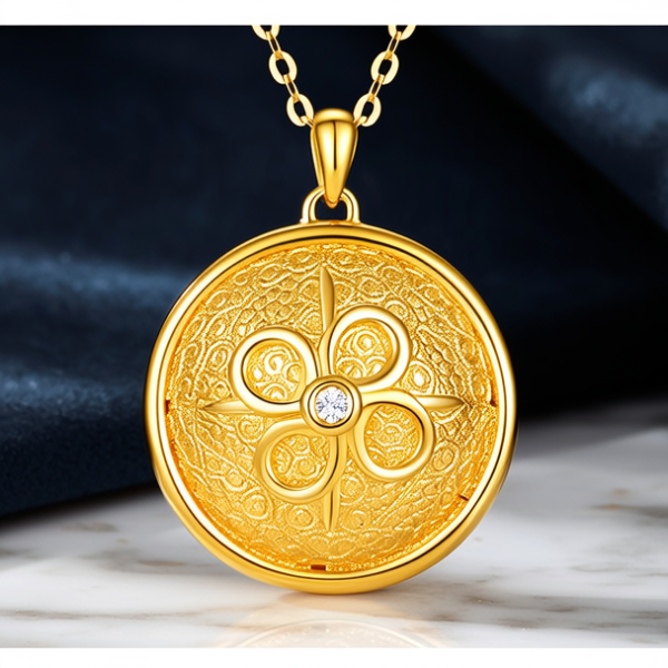 今年新款黄金吊坠图片